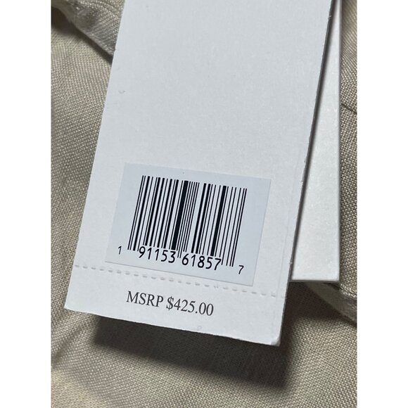 Jason Wu Beige 2-Piece Set Top Skirt With Coin Trim Size 4 Beach Resort Coastal - Picture 5 of 14